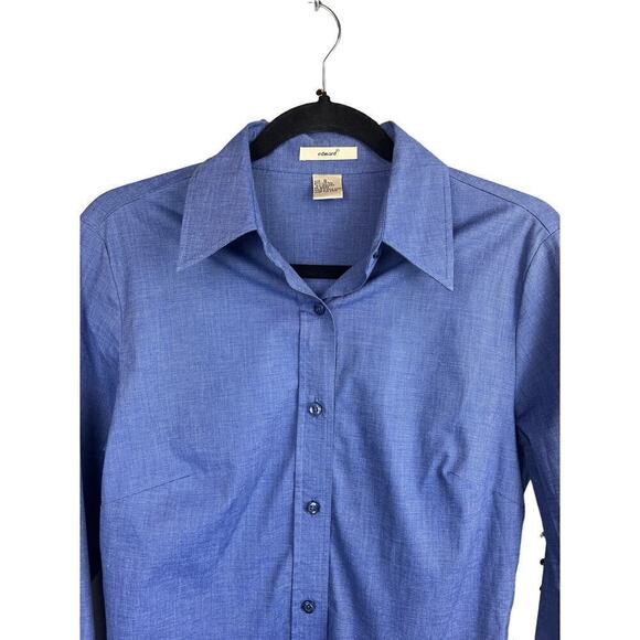 Edward Pleated Cuff Blouse Size S - Picture 2 of 5